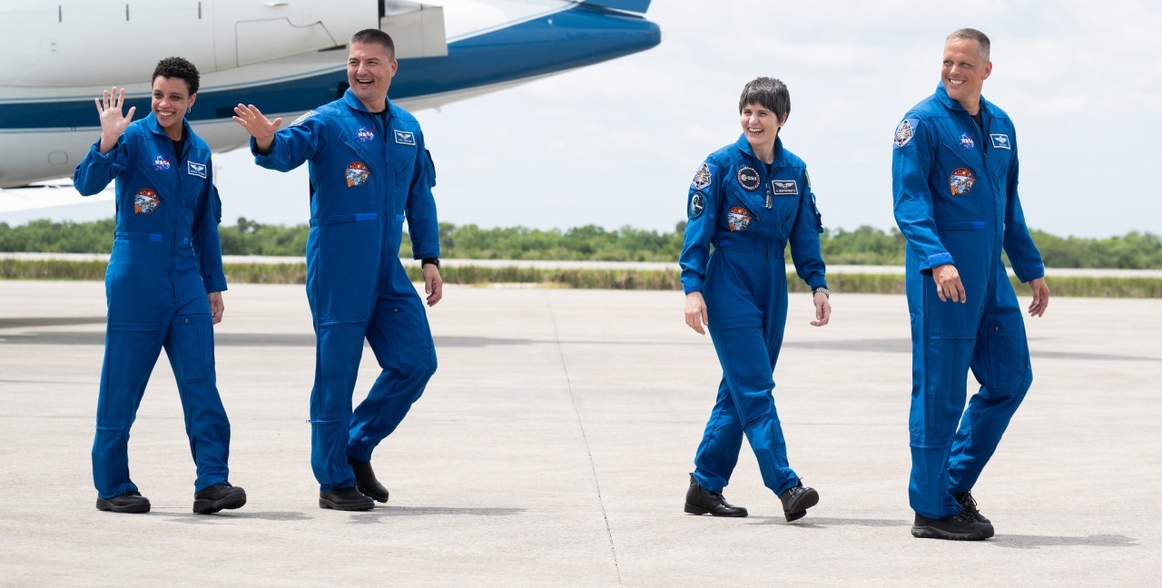 SpaceX Crew-4 astronauts arrive in Florida ahead of April 23 launch to ISS (photos)