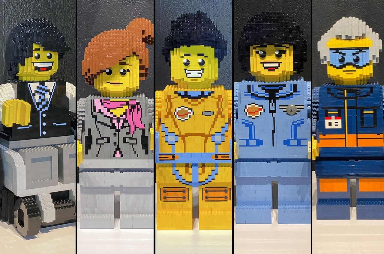 Lego Space Team minifigures meet fans at NASA visitor complex