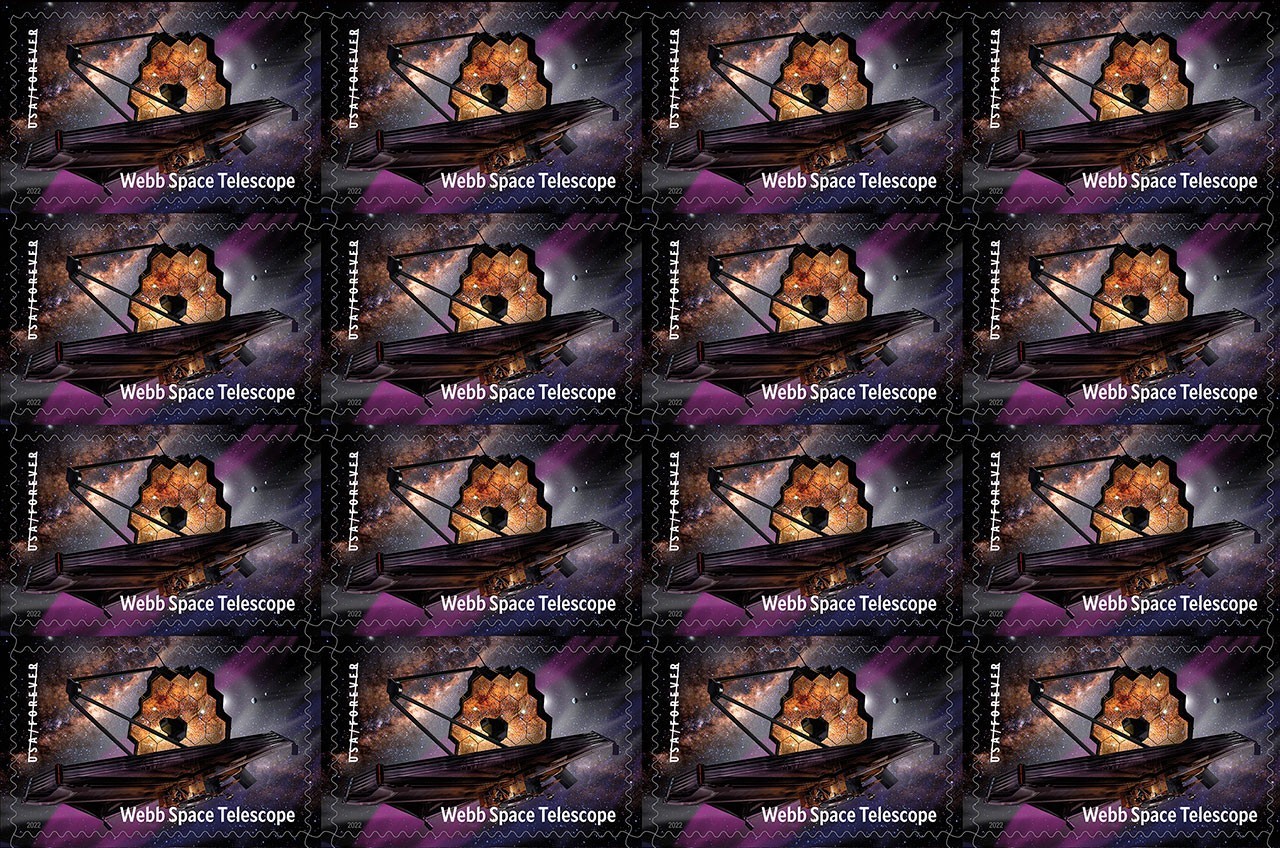 USPS to deploy new postage stamp for James Webb Space Telescope