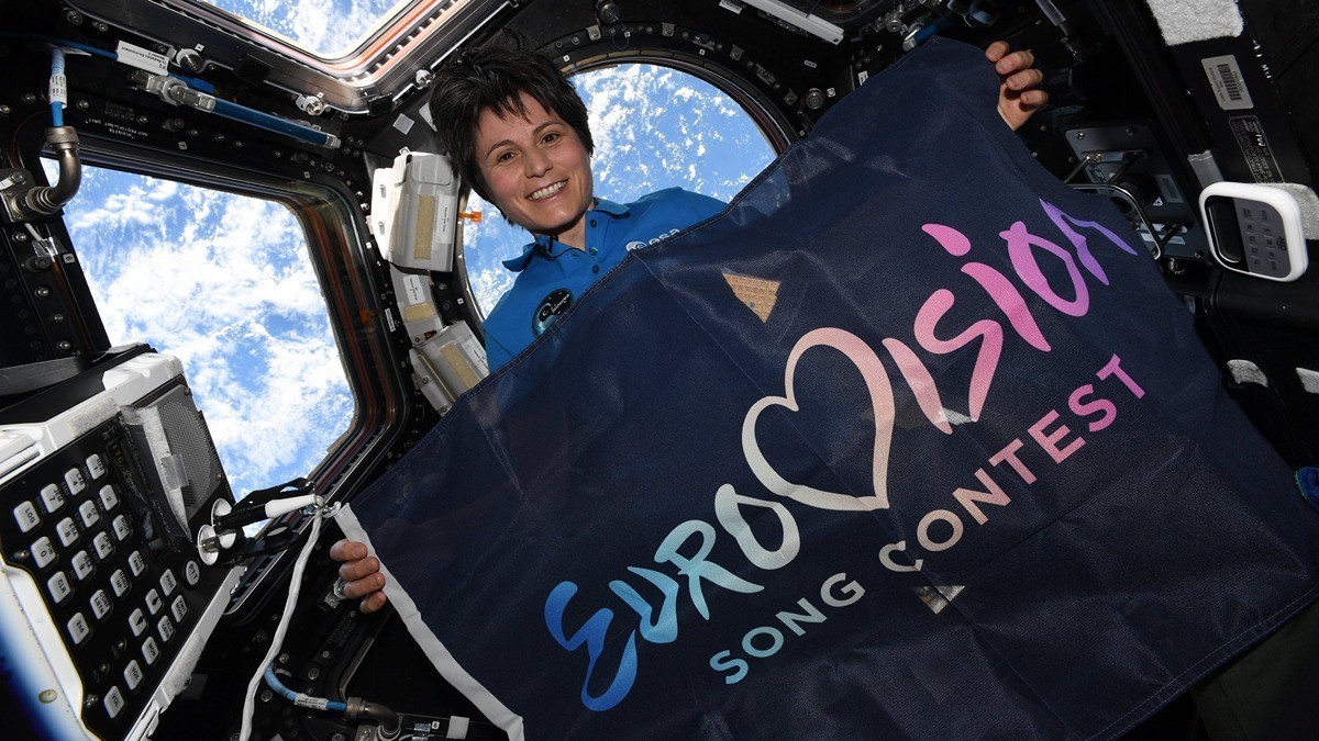 Eurovision gets a call from International Space Station astronaut
