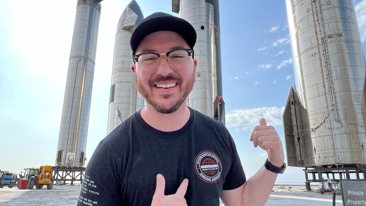 Tim Dodd, the 'Everyday Astronaut,' gets down to Earth about SpaceX moon trip