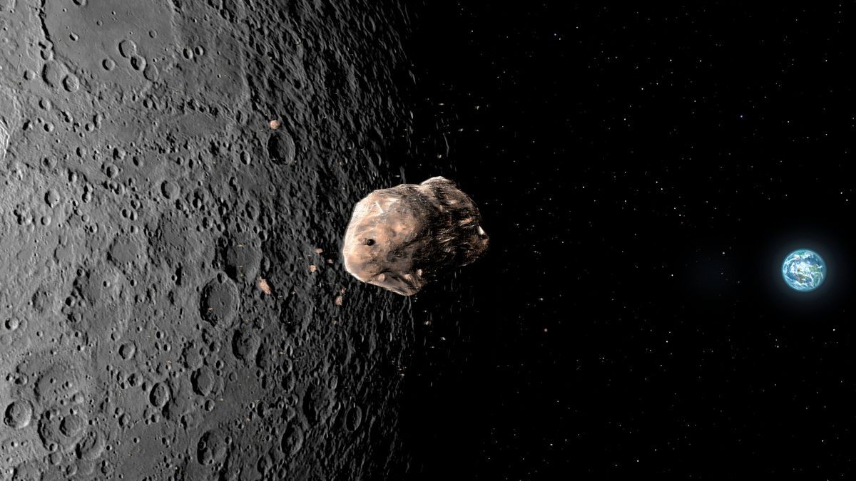 NASA raises the odds that an asteroid could hit the moon in 2032