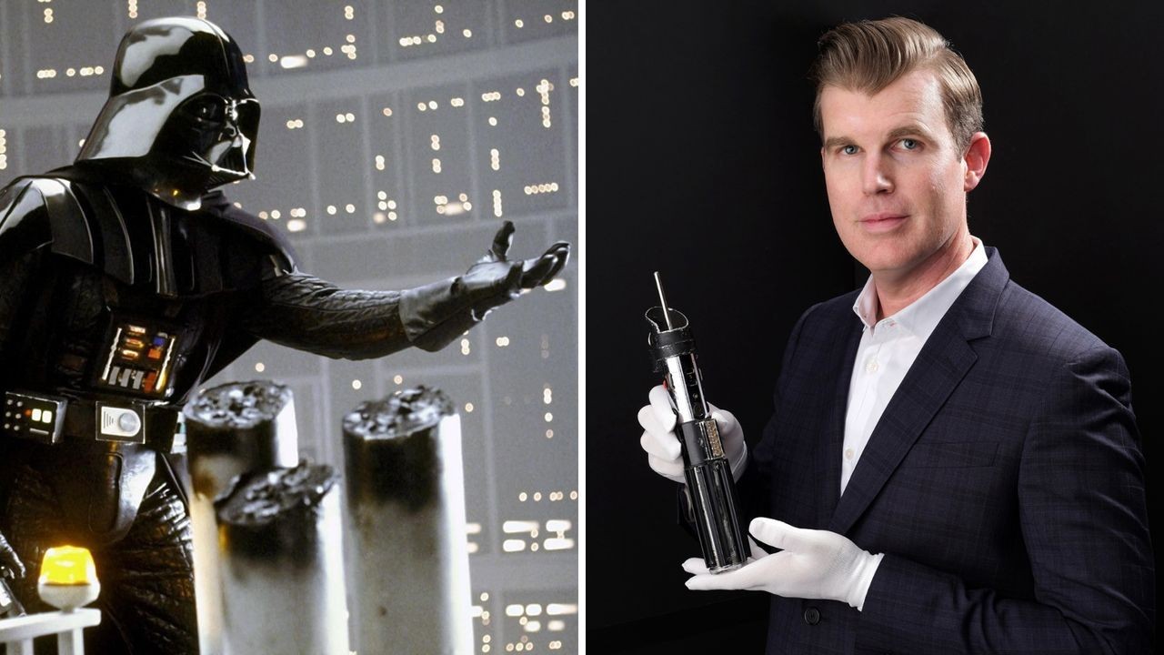 'I have you now!': Darth Vader's lightsaber from 'Star Wars' sells for $3.6 million at auction