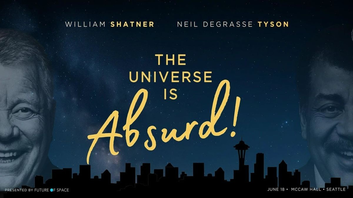 'Star Trek' actor William Shatner and astrophysicist Neil deGrasse team up in new space bromance show 'The Universe Is Absurd'
