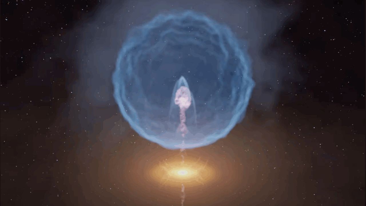 This baby star's big explosion fired back: 'Nature is far more complex than humans think'