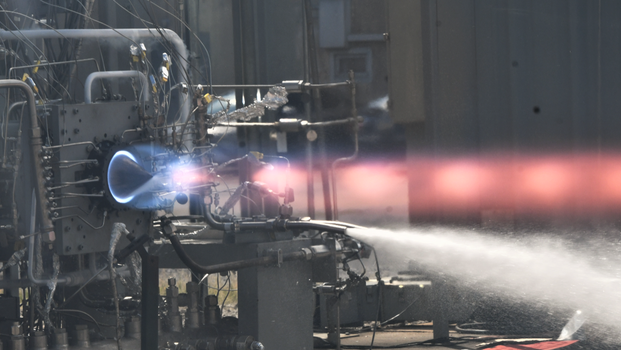 Watch NASA test potentially revolutionary 3D-printed rocket engine (video)