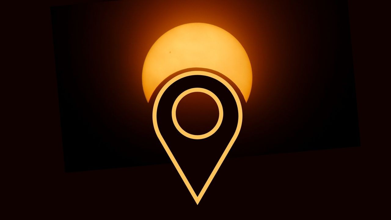 Where will the partial solar eclipse be visible on Sept. 21?