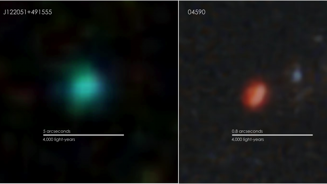 Rare 'green pea' galaxy may be the most 'chemically primitive' galaxy ever discovered