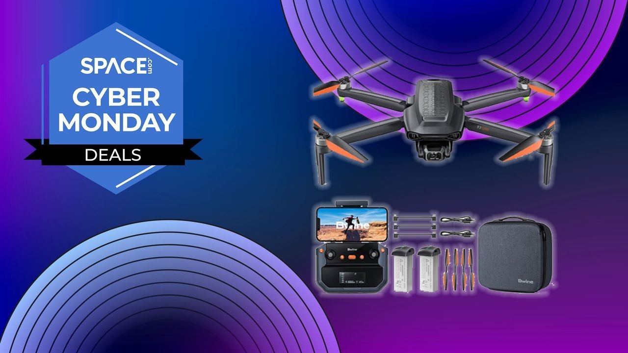 Fly into the holiday season with this last-chance Cyber Monday drone deal: 47% off the Bwine F7GIM Pro bundle