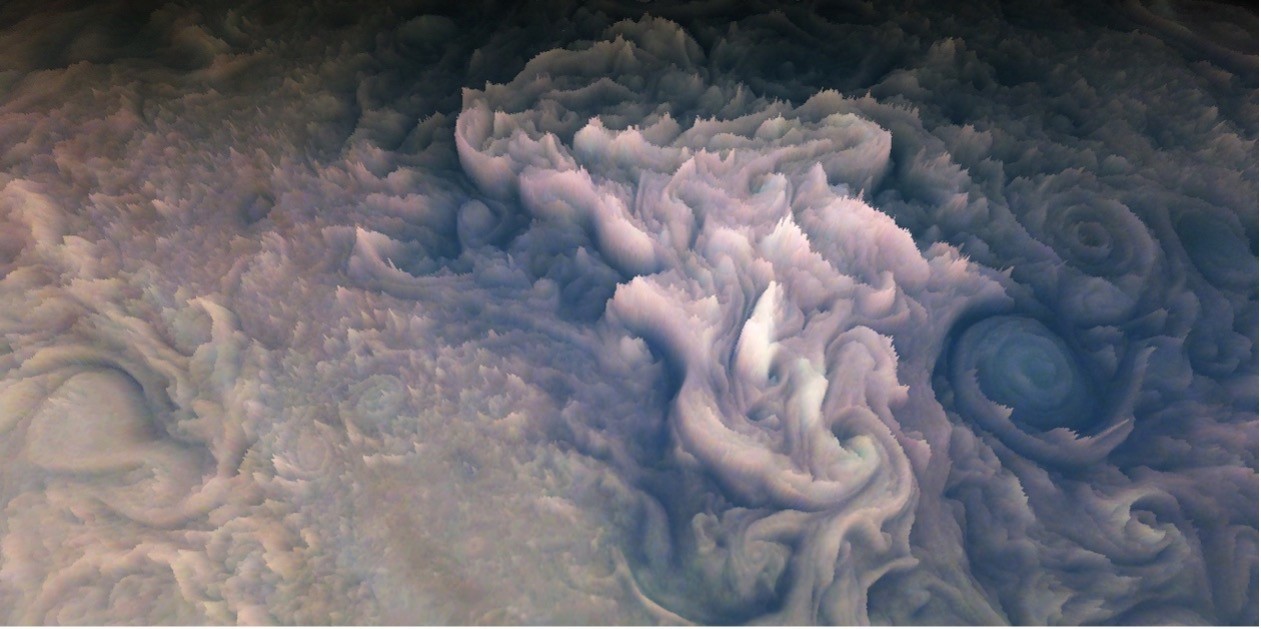Behold this fantastic 3D animation of Jupiter's frosting-like clouds