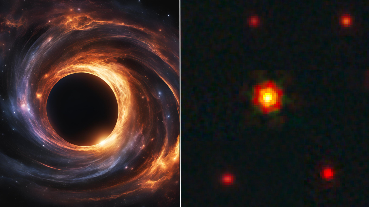 James Webb Space telescope spots 'big red dot' in the ancient universe: A ravenous supermassive black hole named 'BiRD'