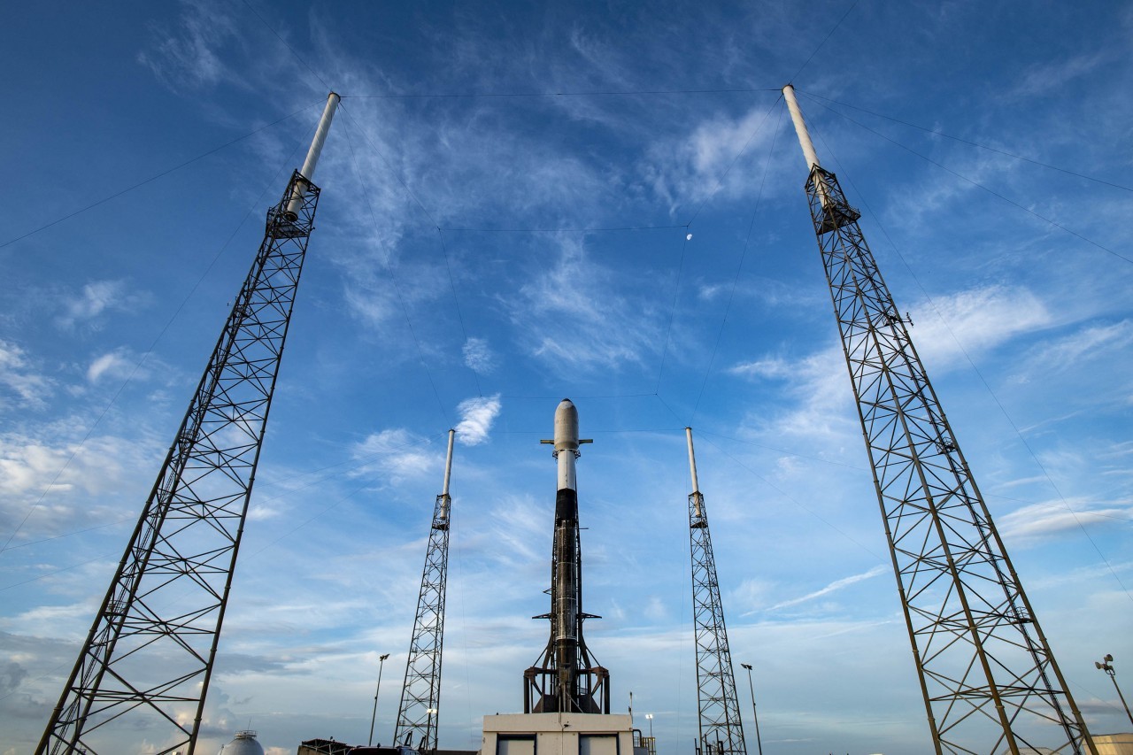 SpaceX rocket launch carrying 88 satellites delayed by a wayward plane