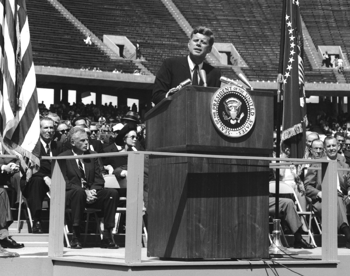 Watch NASA chief commemorate 60th anniversary of JFK moon speech Monday