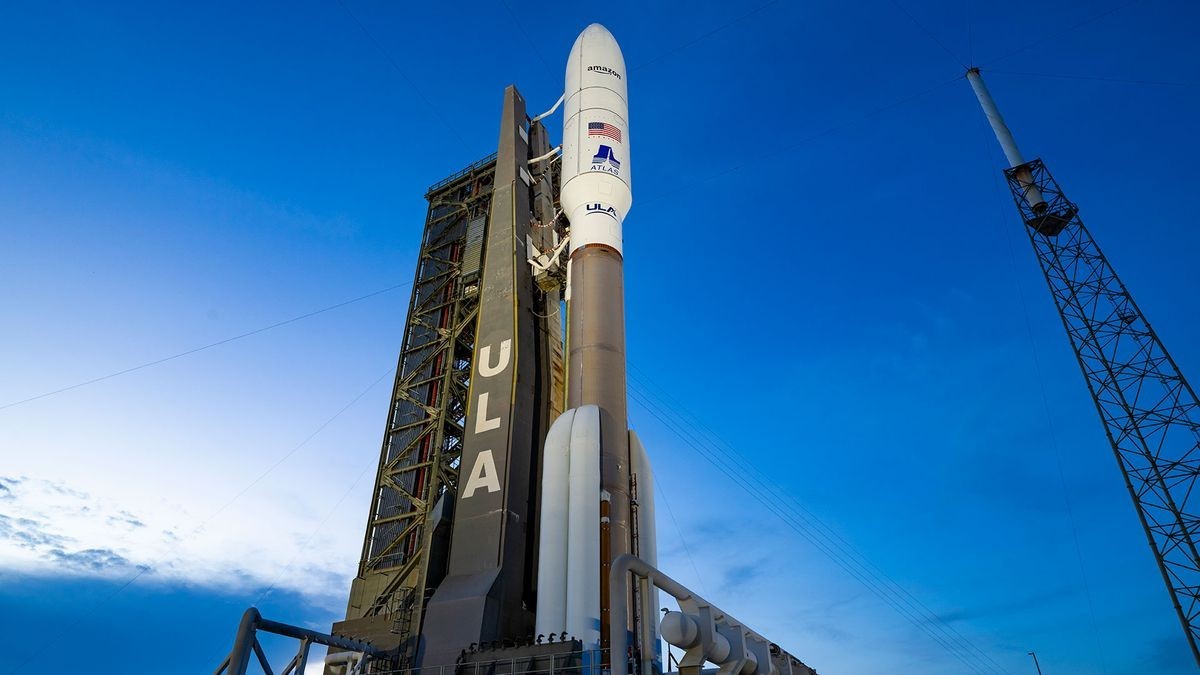 Watch ULA launch Amazon's 2nd batch of Kuiper internet satellites today