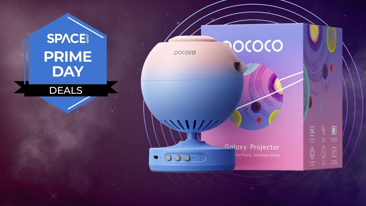 Bring the cosmos into your home with a massive 33% off this stunning Pococo Galaxy Star Projector