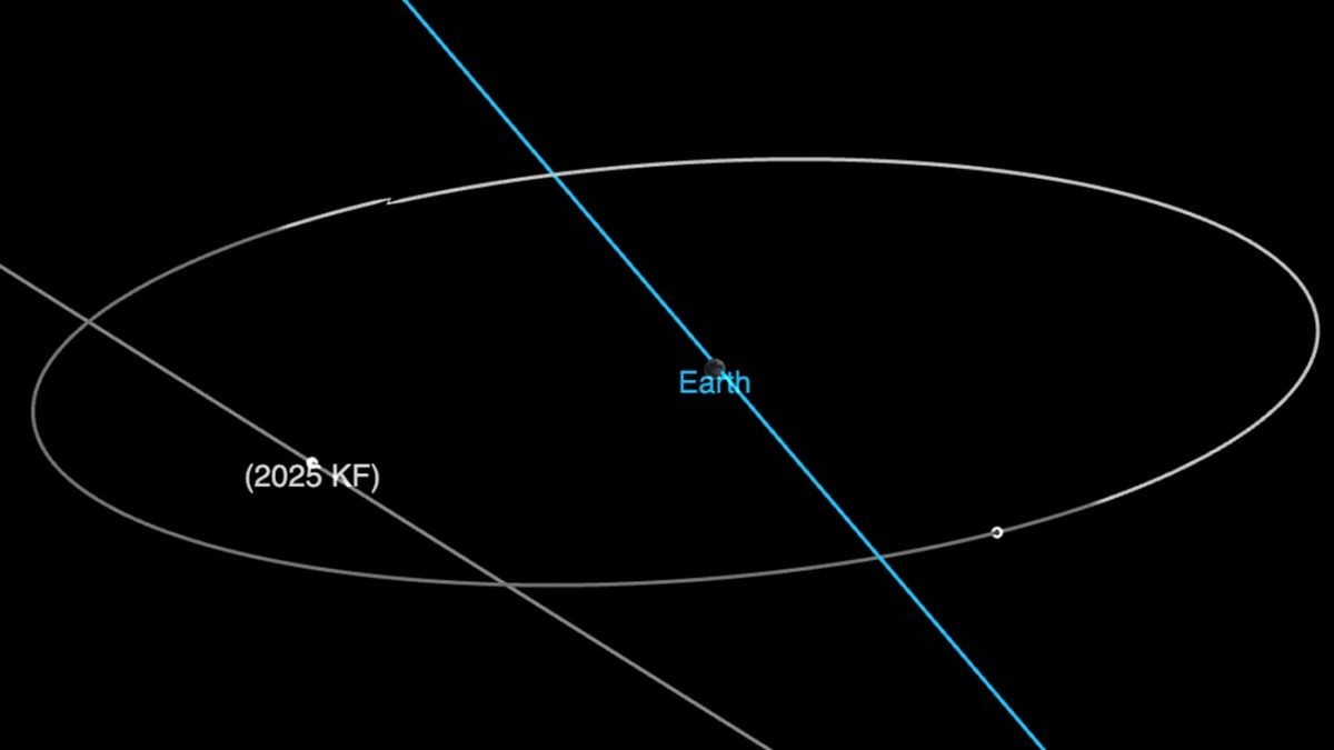 House-size asteroid will pass between Earth and moon on May 21