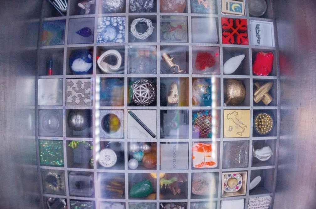 'Moon Gallery' prototype arrives at space station with 64 works of art