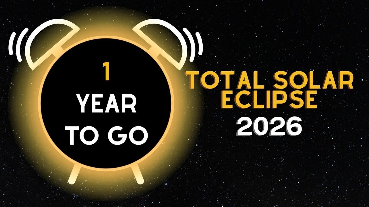 1 year until the total solar eclipse 2026: Here's what you need to know