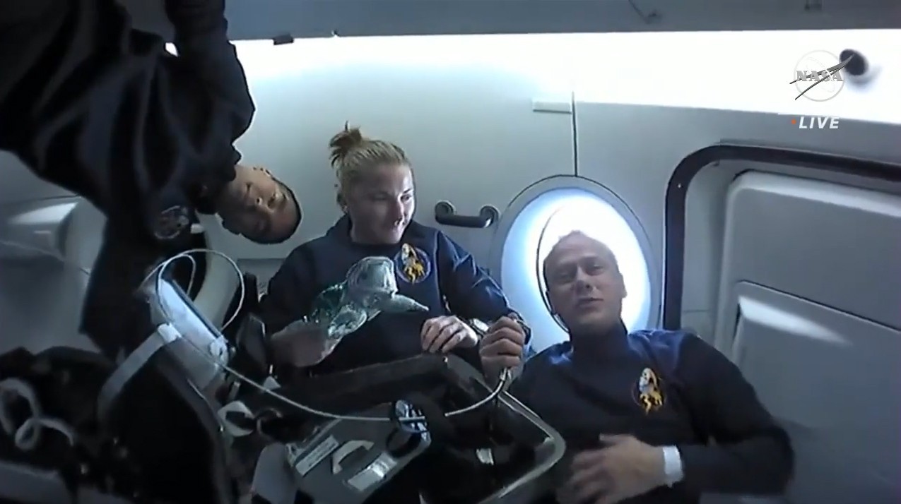 Tour SpaceX's Crew Dragon Endurance with its Crew-3 astronauts in this NASA video
