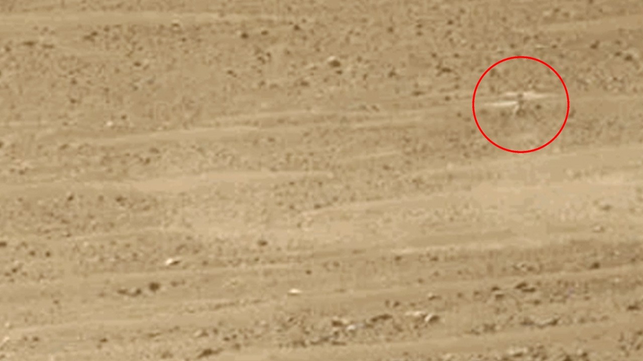 Liftoff on Mars! Perseverance rover captures amazing video of Ingenuity helicopter flight
