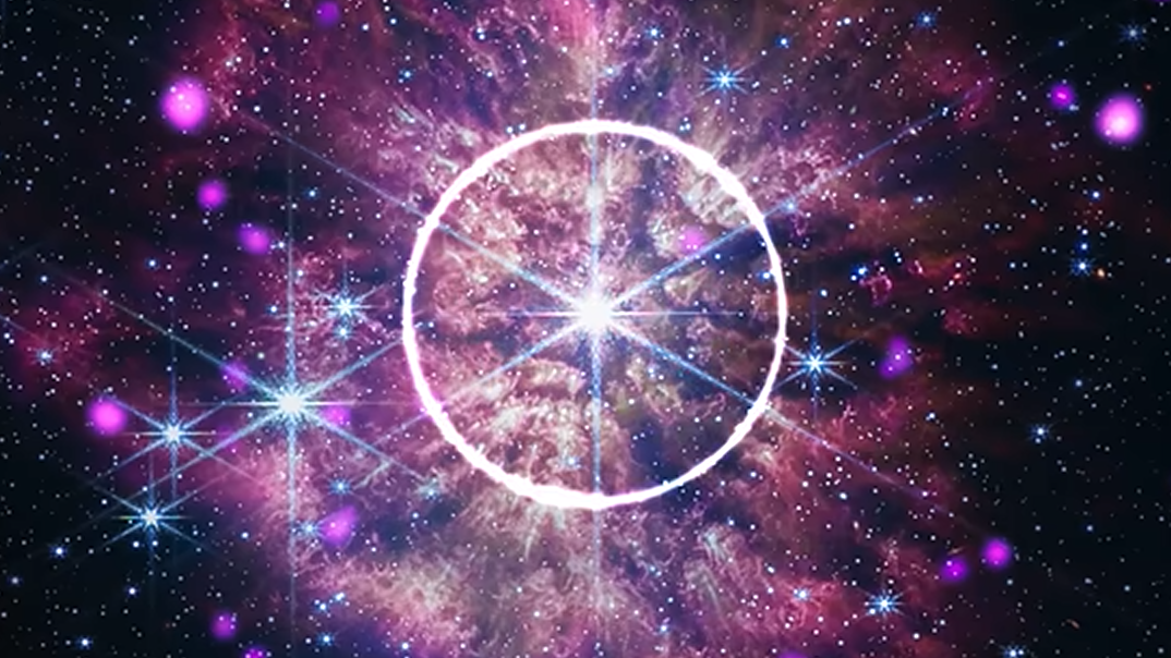 NASA turns the screams of a dying star into music
