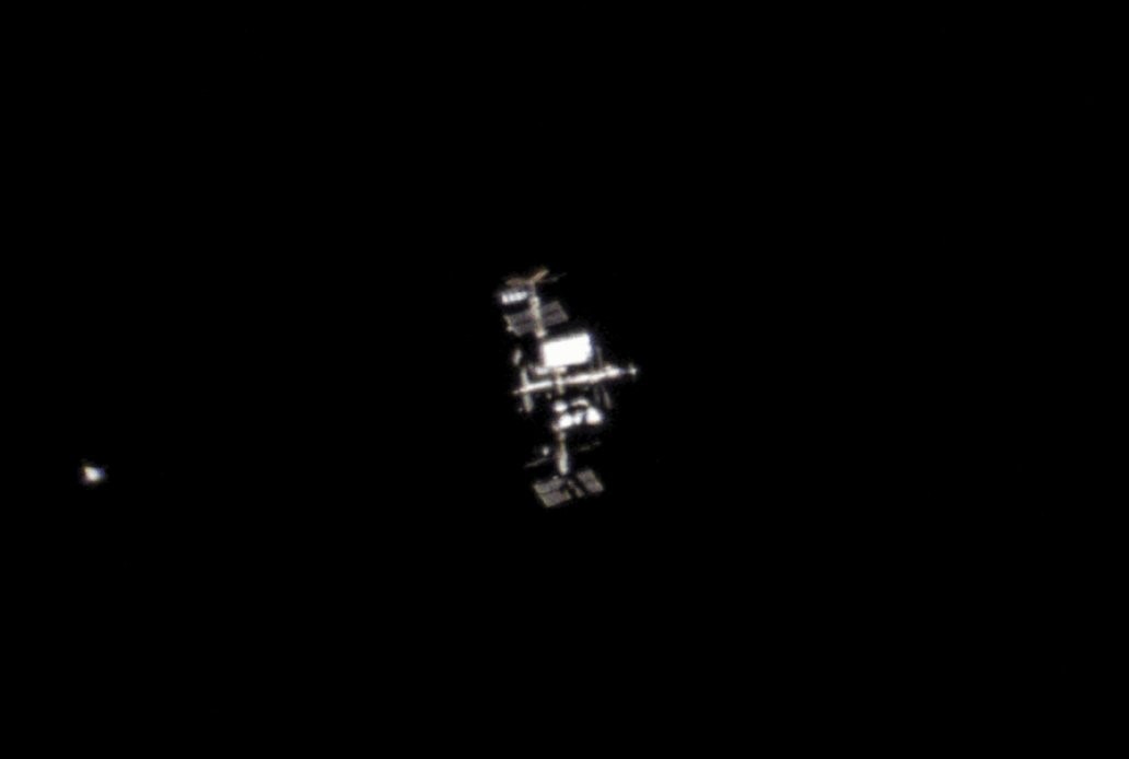 Wow! International Space Station and Boeing Starliner captured in the same incredible image