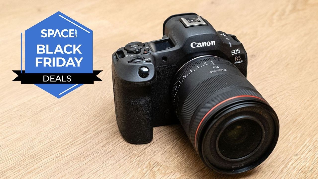 I can't find it any cheaper, $450 off this Canon EOS R5 Mark II camera is my favorite Black Friday camera deal so far