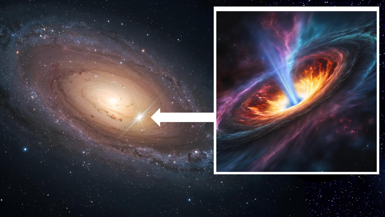Astronomers discover rogue black hole speeding through distant dwarf galaxy