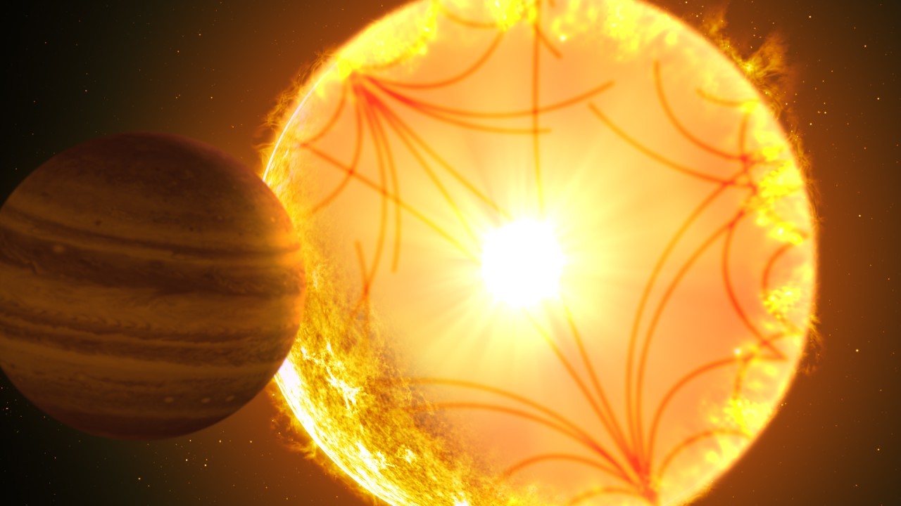Doom-spiraling exoplanet will someday meet fiery demise