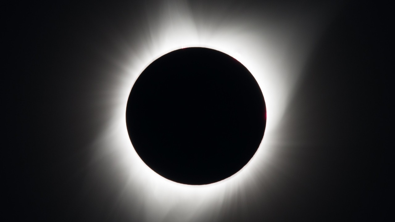 A chronology of the April 8 total solar eclipse