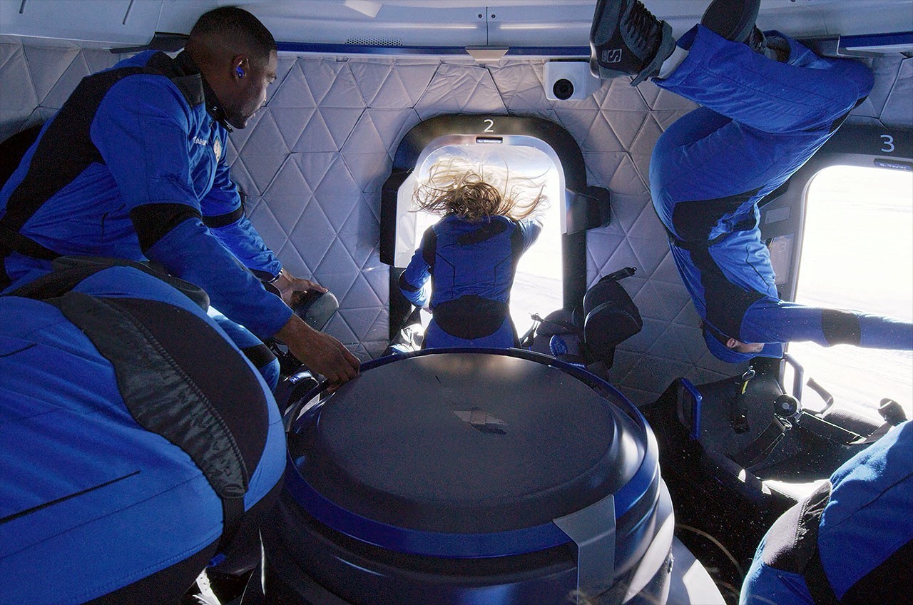 Post-flight interview: Astronaut's daughter reflects on her own launch on Blue Origin