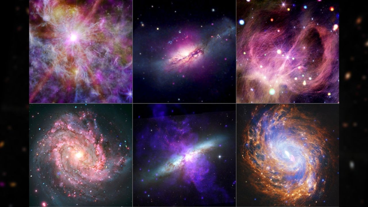 These gorgeous new images of the cosmos from NASA's Chandra X-ray telescope took our breath away (video)