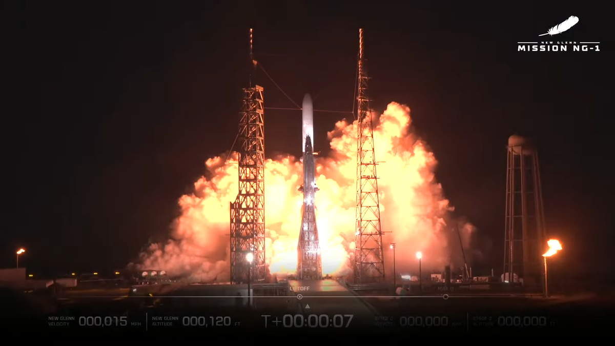 2nd launch of Blue Origin's powerful New Glenn rocket delayed to Aug. 15 at the earliest