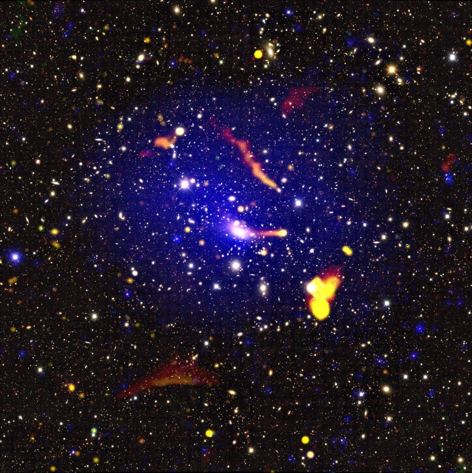 We found some strange radio sources in a distant galaxy cluster. They're making us rethink what we thought we knew.