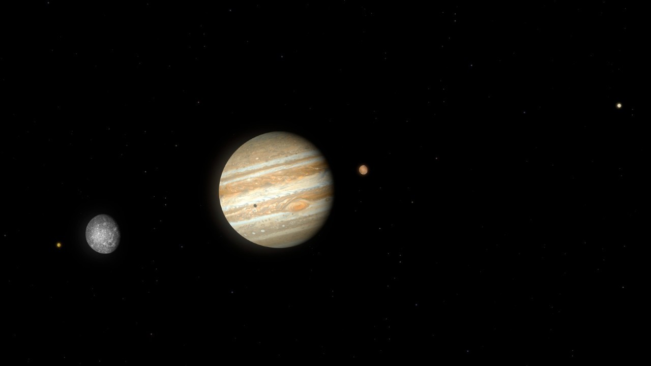 New auroras detected on Jupiter's four largest moons