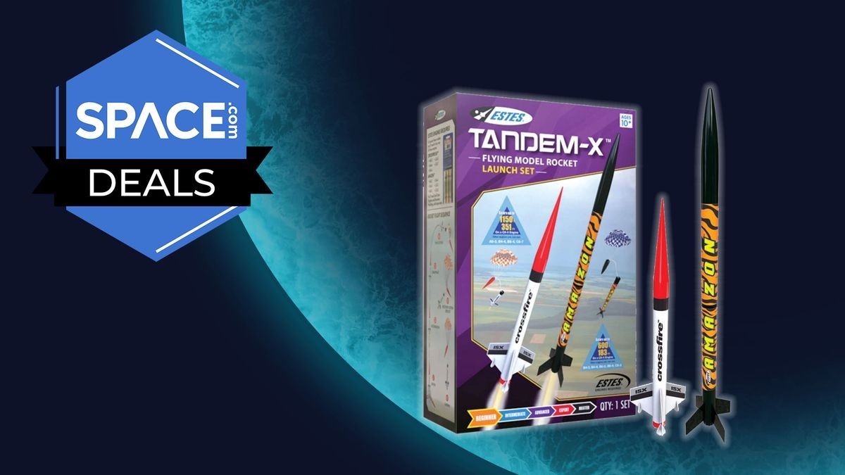 Save 20% on this early Amazon Prime Day two-in-one Estes model rocket set