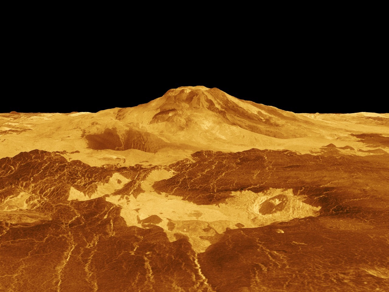 Not dead yet: Active volcano spotted on Venus