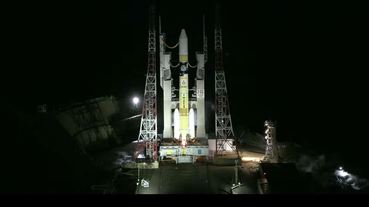 Japan launches GOSAT-GW on 50th and final liftoff of the H-2A rocket (video)