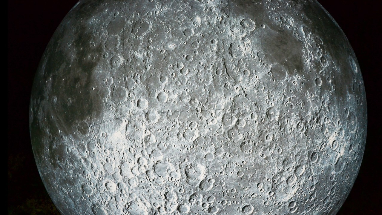 How was the moon formed?