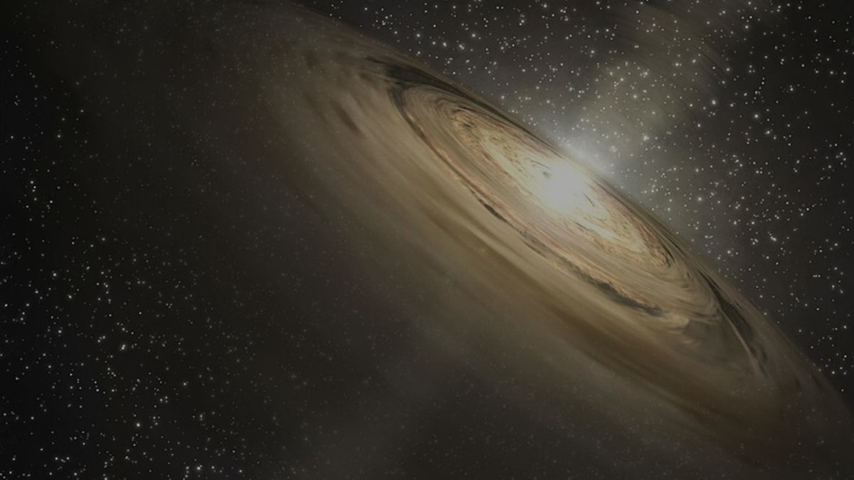 'Pebble' beaches around young stars join together to form planets