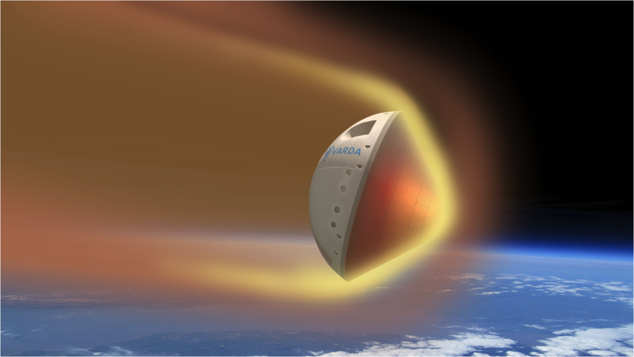 Varda's 1st in-space manufacturing capsule to land in Utah this week