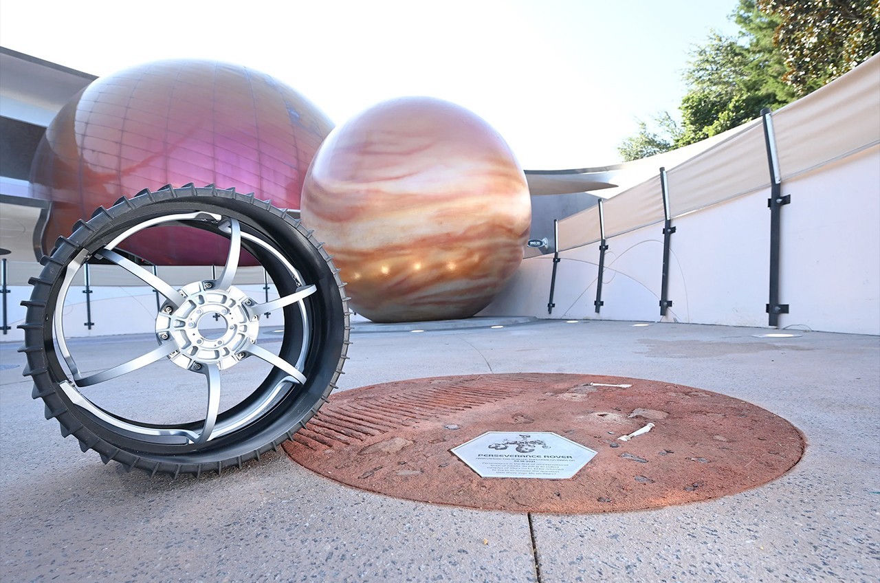 Disney debuts NASA Perseverance Mars rover tracks at EPCOT's Mission: SPACE