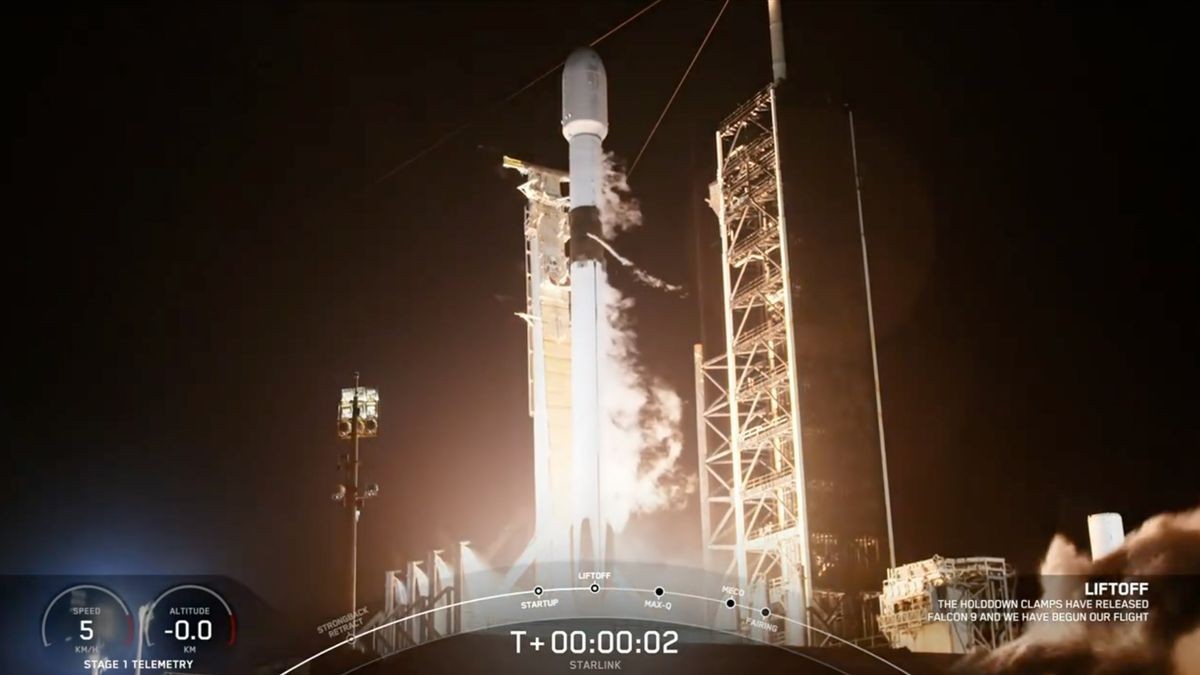 Brand-new Falcon 9 rocket sends 23 Starlink satellites to orbit on SpaceX's 2nd launch of the day