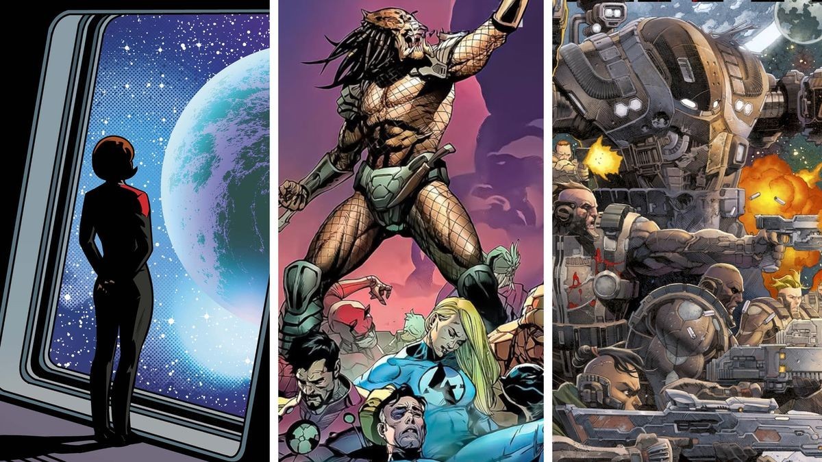 Star Trek to Star Wars, The Fantastic Four to Predator — here are 10 sci-fi comic books coming your way in 2025