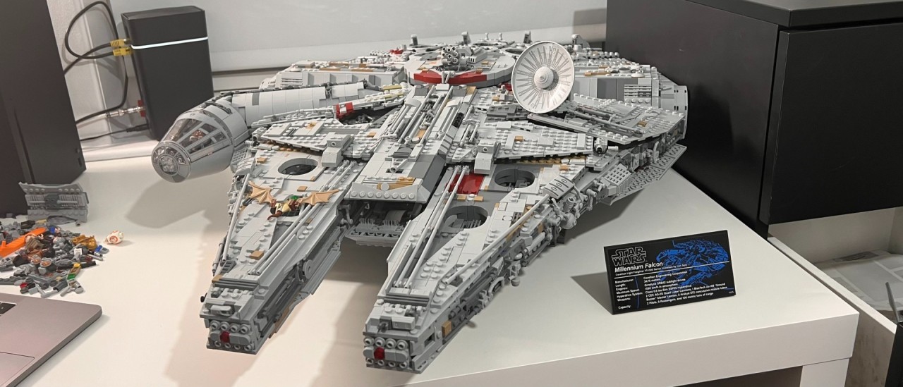 Save $80 on the Ultimate Collector Series Lego Millennium Falcon set