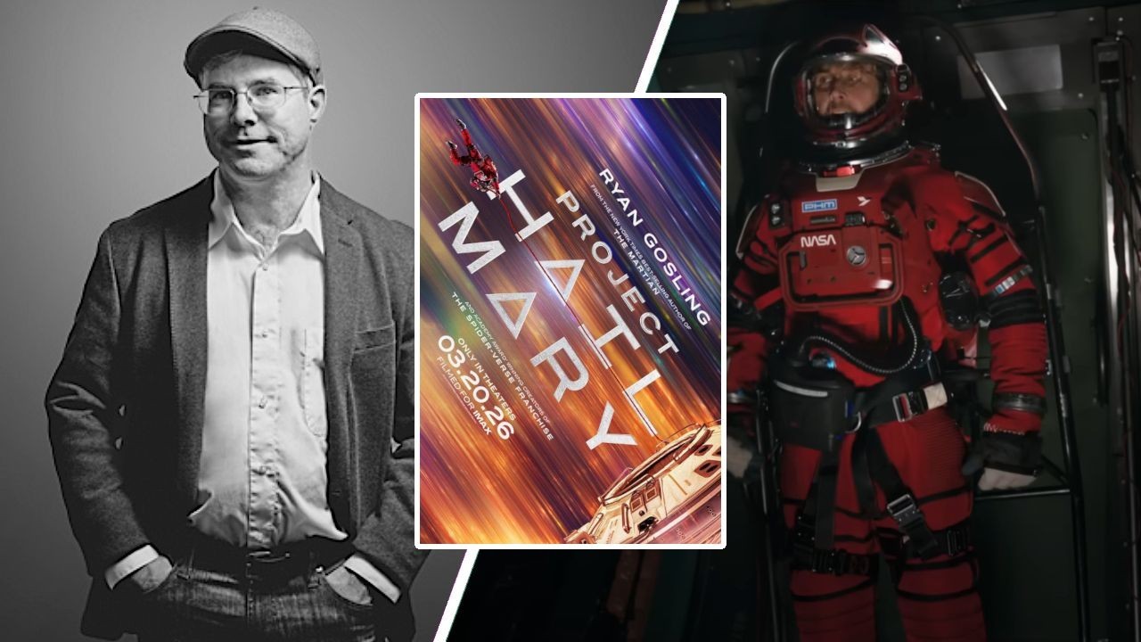 'Project Hail Mary' author Andy Weir is 'really psyched' about the sci-fi film's epic 1st trailer (exclusive)