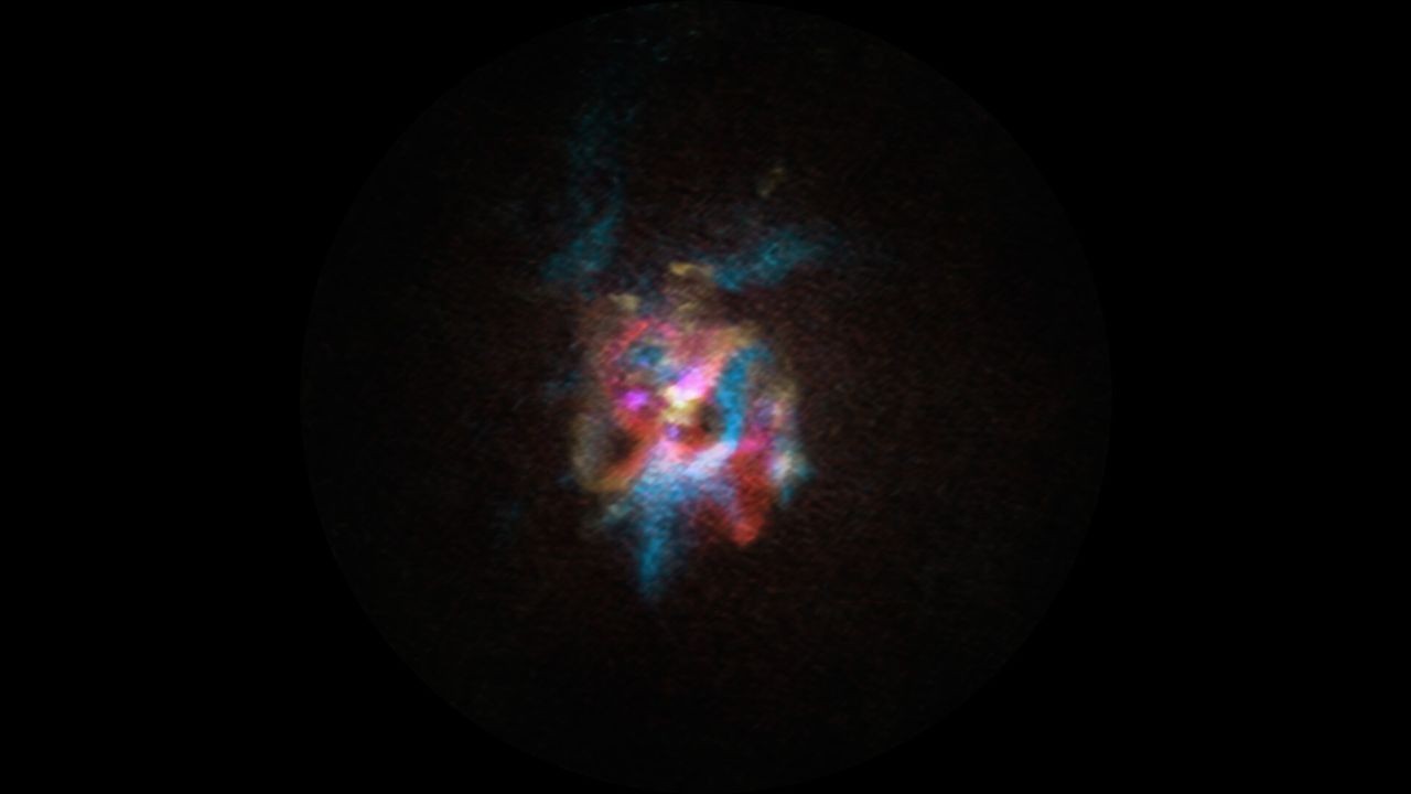 Red supergiant star expels mysteriously large cloud of gas