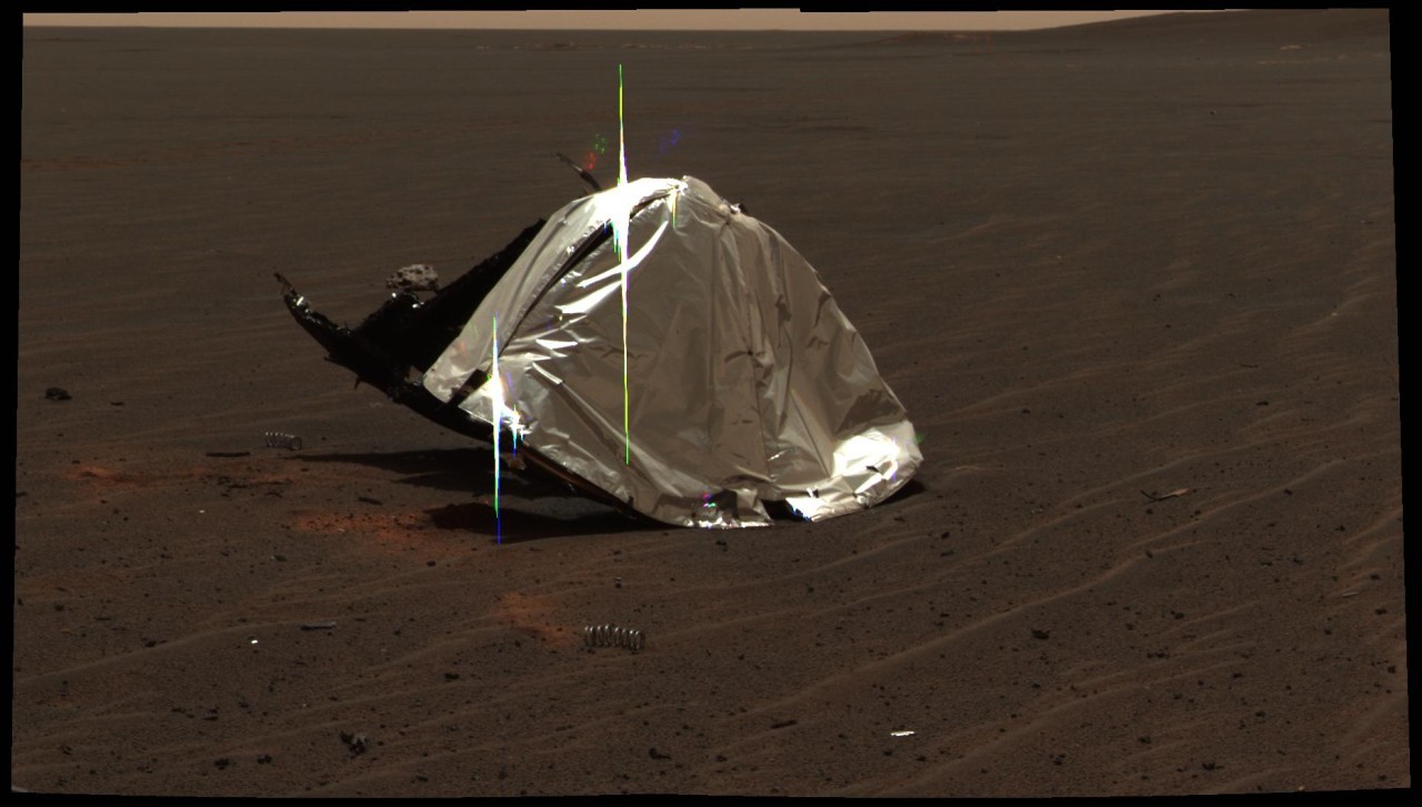 Mars is littered with 15,694 pounds of human trash from 50 years of robotic exploration