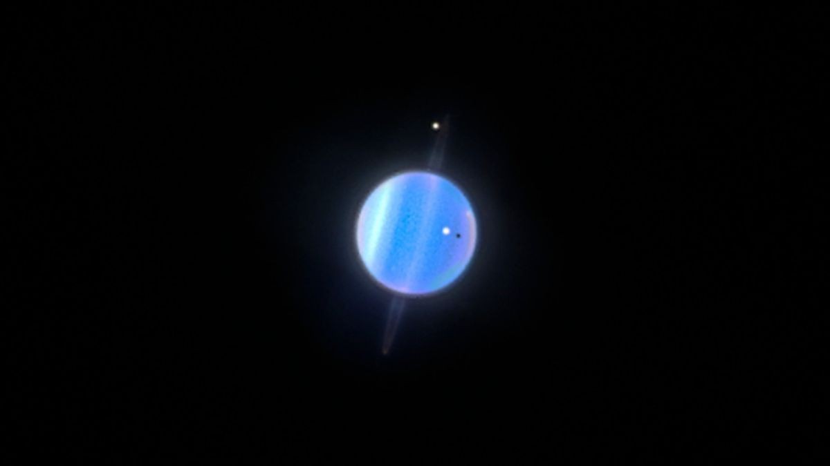 'Uranus is weird.' Big moons of tilted ice giant hide a magnetic mystery, Hubble telescope reveals