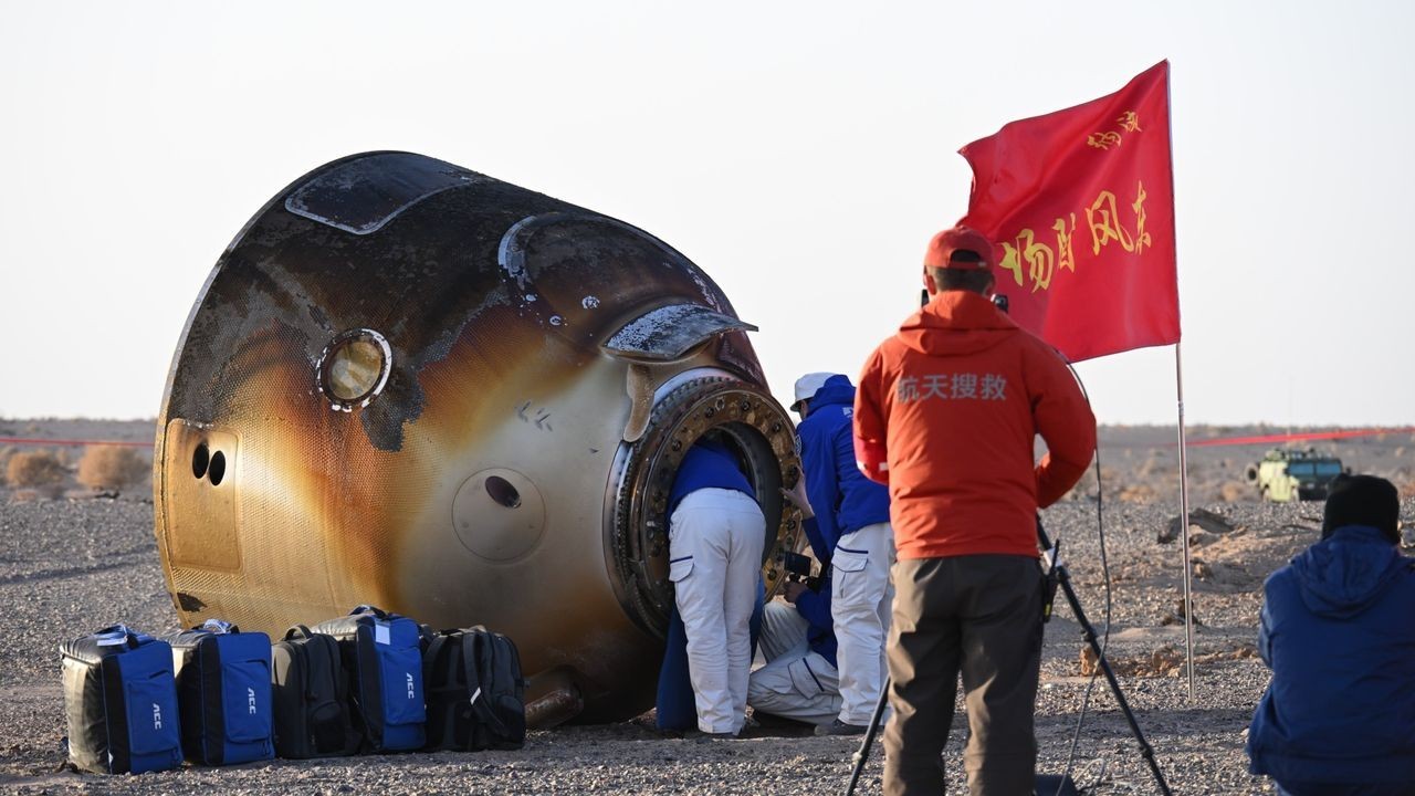 China to bring damaged spacecraft back to Earth after sending up replacement for stuck astronauts